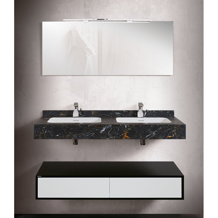 Ivy Bronx Keyshawn 120cm WallMounted Under Sink Storage Unit Wayfair